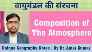 वायुमण्डल का संगठन